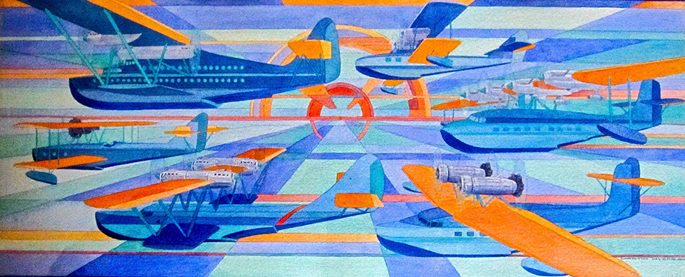 Art Deco French Aircraft Design.