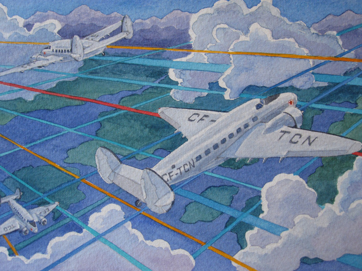 Lockheed 14’s pave the way in early flight navigation as more aircraft take to the sky.