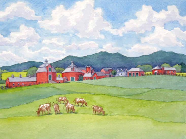 Traditional Original Quebec Homestead.